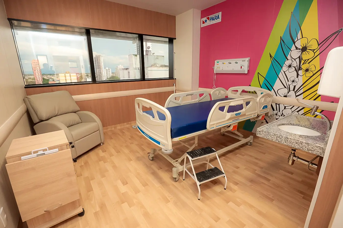 O Hospital da Mulher do Pará é o primeiro com atendimento voltado exclusivamente para a população feminina (Foto: Agência Pará)