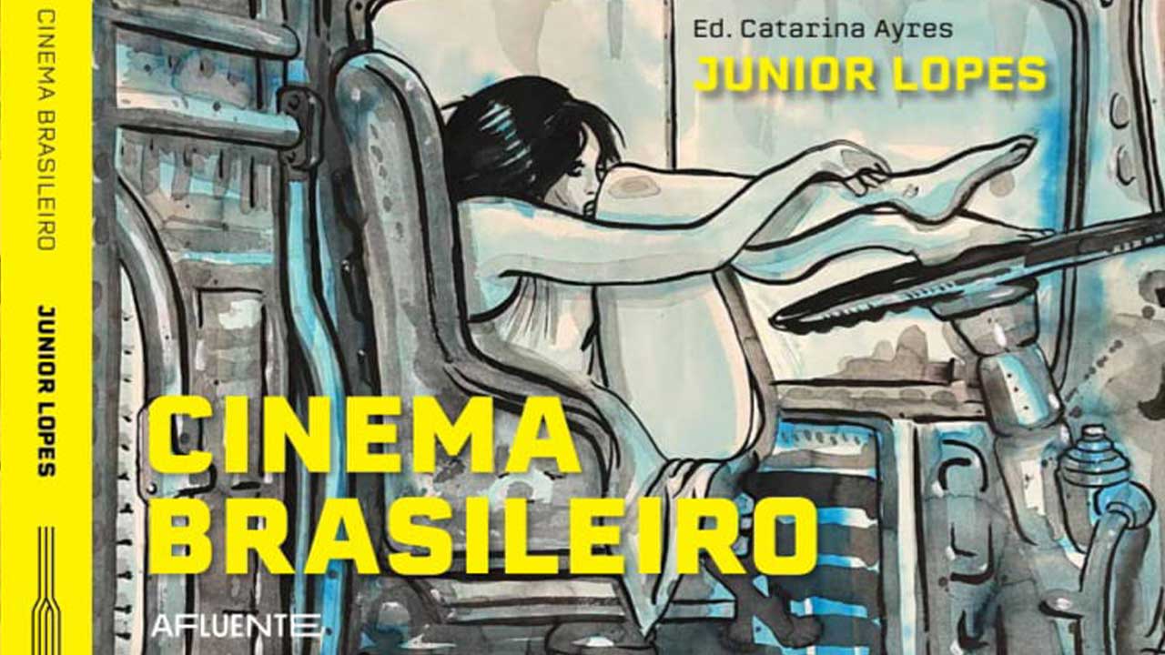 Arte do livo Cinema Brasileiro de Junior Lopes