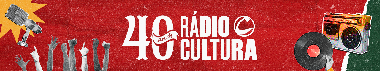banner 40 anos rádio cultura