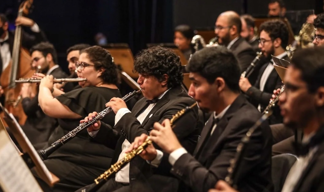 apresentação de orquestra