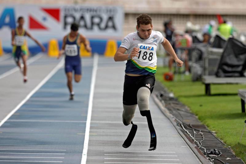 Foto de um para-atleta