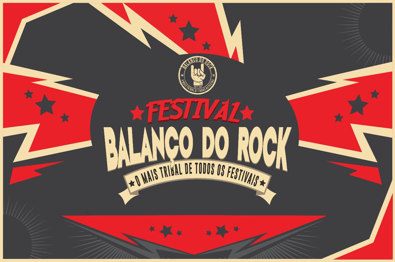 imagem de divulgação do festival balanço do rock