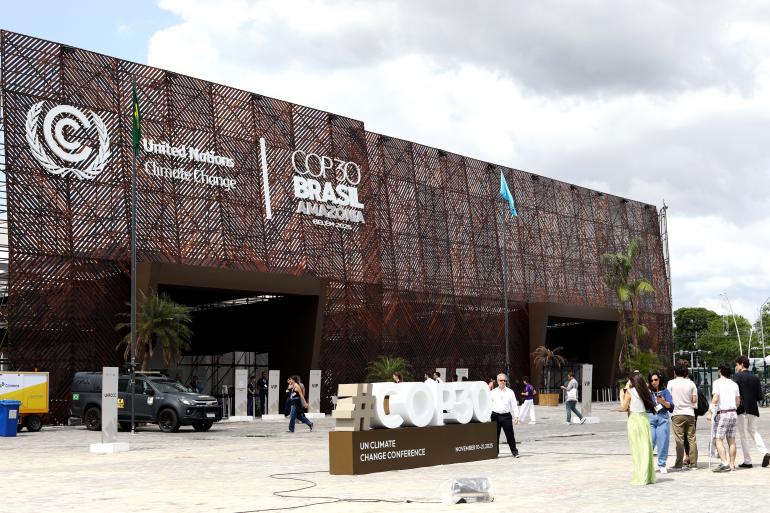 Blue Zone da COP30 já está liberada para atividades (Foto: Camila Lima/ Portal Cultura)