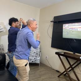 Torcedores surdos acompanhando o Parazão 2026 (Foto: Kayky Ryan/ Portal Cultura)