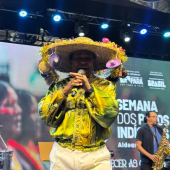 O cantor Pinduca entre as atrações da programação (Foto: Divulgação)